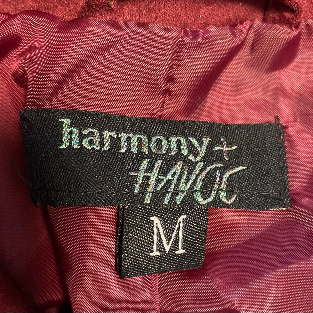 Fringe Burgundy Jacket - Picture 5 of 8